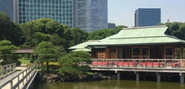 着物の出張撮影浜離宮恩賜公園